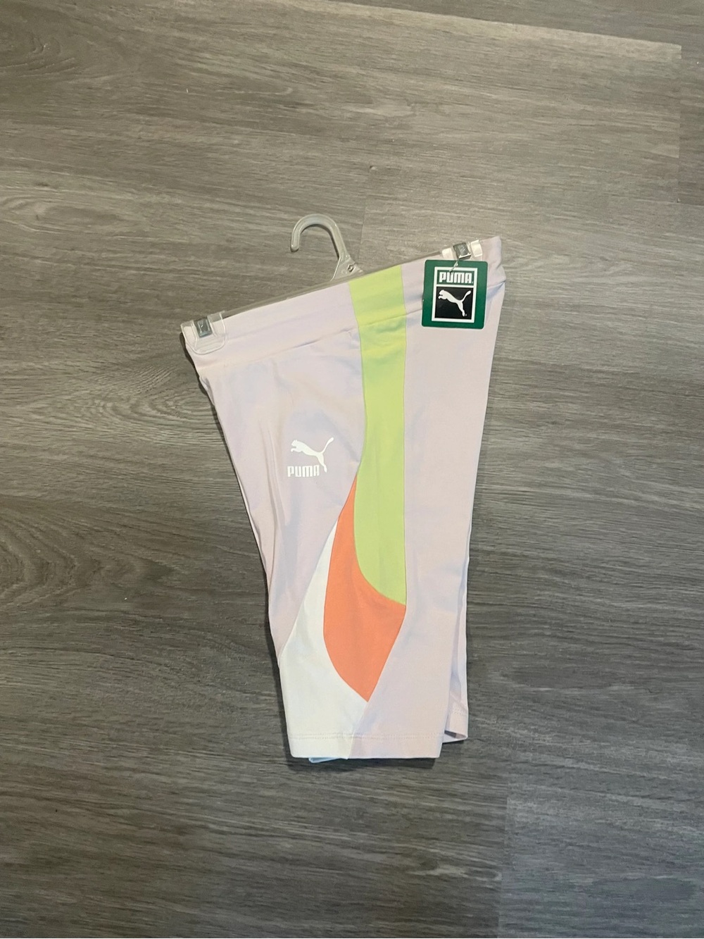 Puma Pink/Green Legging Shorts